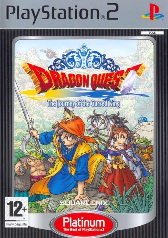 Dragon Quest: The Journey of the Cursed King - Platinum (PlayStation 2)