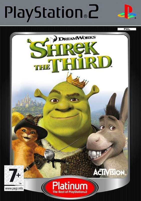 Shrek The Third - Platinum (PlayStation 2)