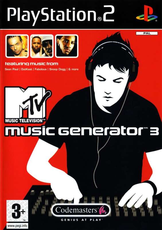MTV: Music Generator 3 (PlayStation 2)