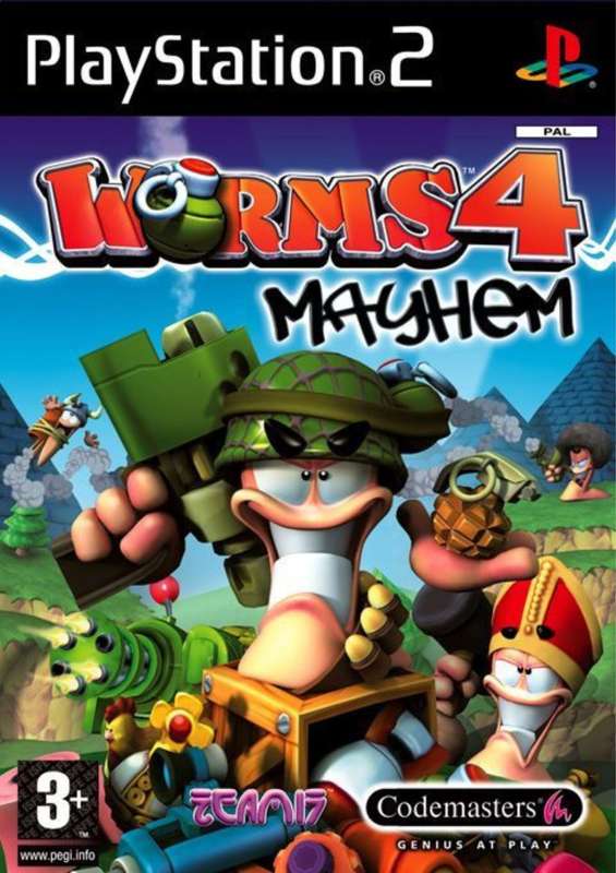Worms 4: Mayhem (PlayStation 2)