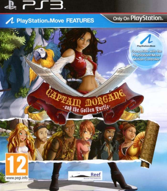 Captain Morgane and the Golden Turtle (Move) (PlayStation 3)