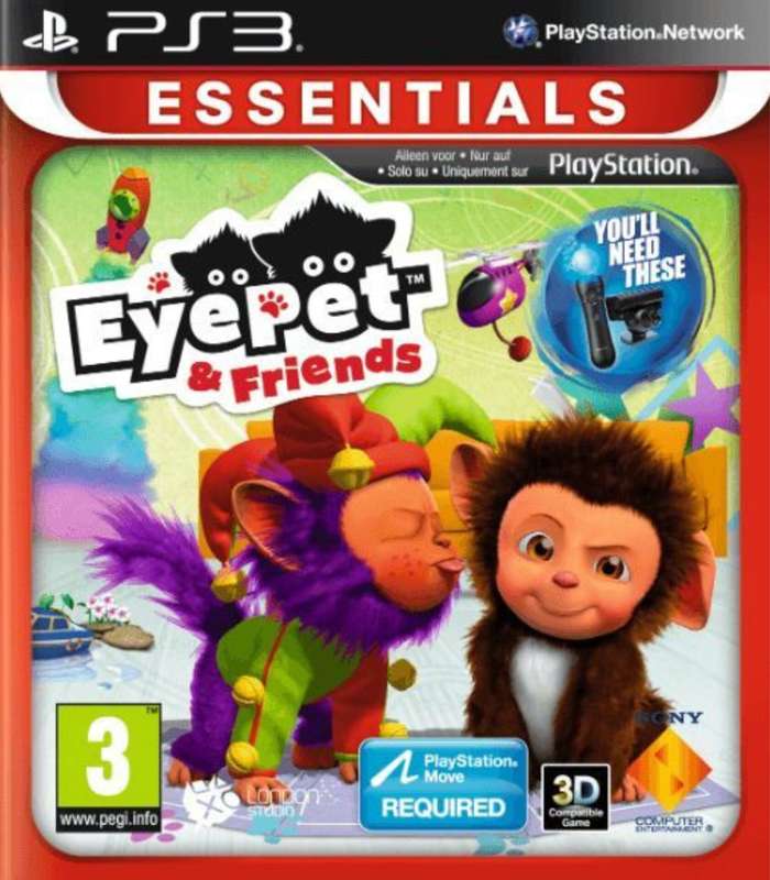 EyePet & Friends (Move) - Essentials (PlayStation 3)