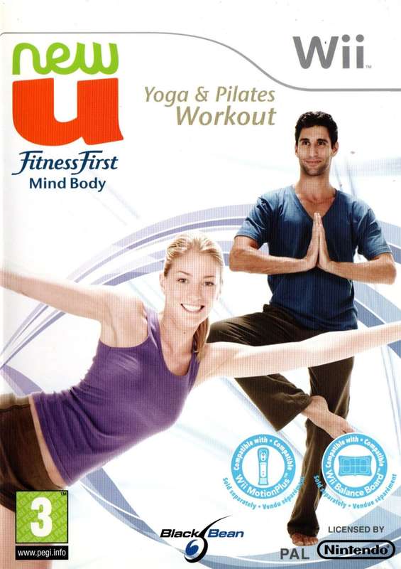 New U Fitness First Mind Body - Yoga & Pilates Workout (Nintendo Wii)