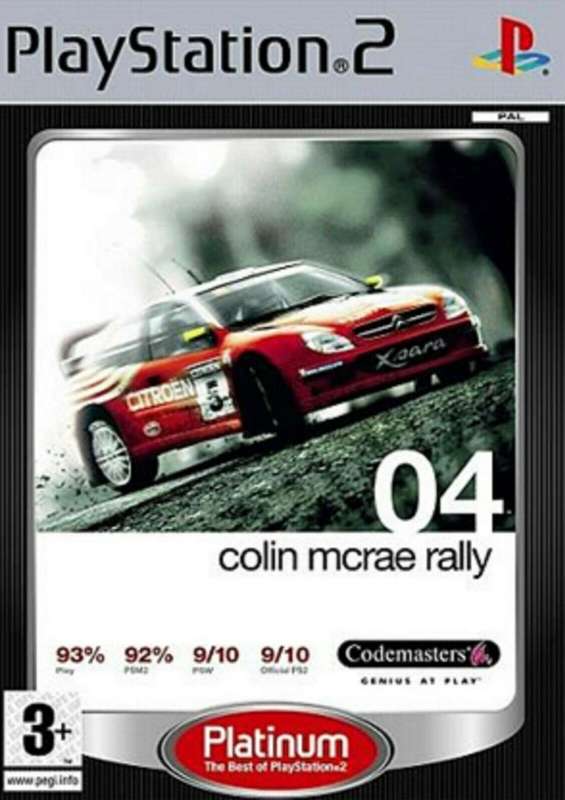 Colin McRae Rally 04 - Platinum (PlayStation 2)