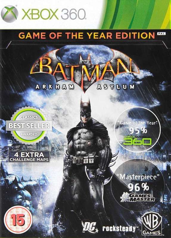 Batman: Arkham Asylum - Game of the Year Edition - Classics (Xbox 360)