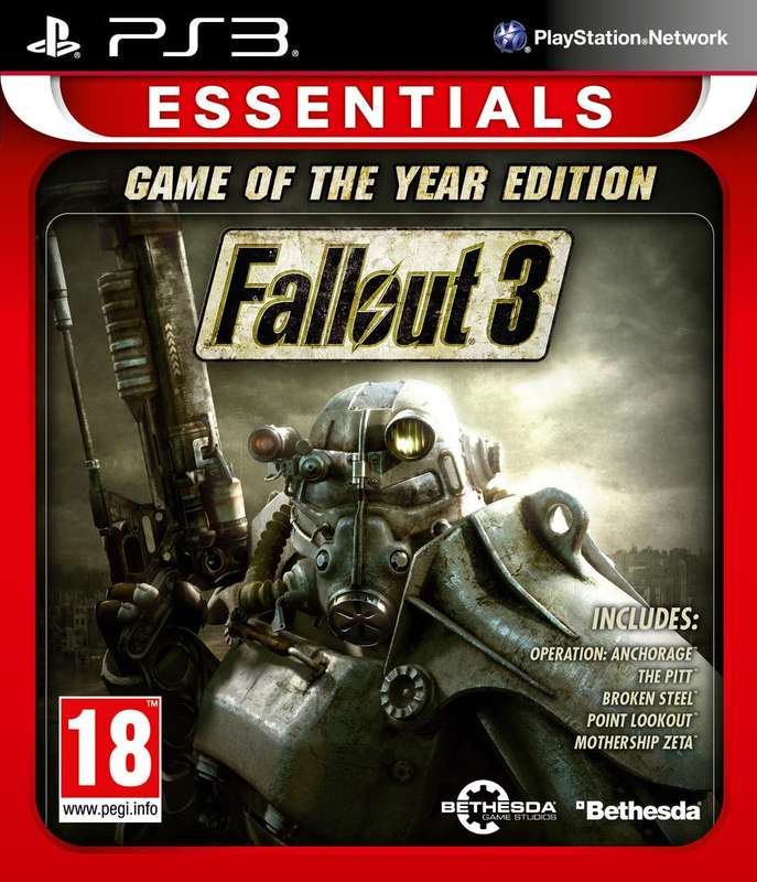 Fallout 3 - Game of the Year Edition - Essentials (PlayStation 3)