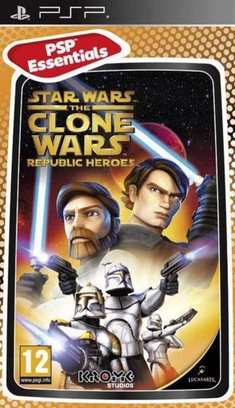Star Wars: The Clone Wars - Republic Heroes - Essentials (PSP)