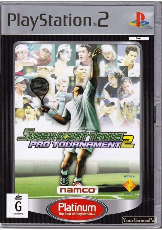 Smash Court Tennis: Pro Tournament 2 - Platinum (PlayStation 2)