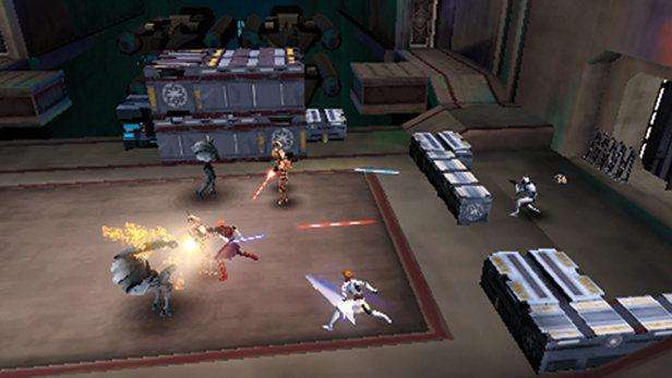 Star Wars: The Clone Wars - Republic Heroes - Essentials (PSP)