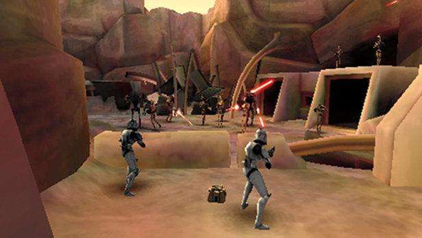 Star Wars: The Clone Wars - Republic Heroes - Essentials (PSP)