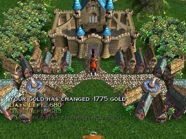 Heroes of Might and Magic: Quest for the DragonBone Staff (PlayStation 2)