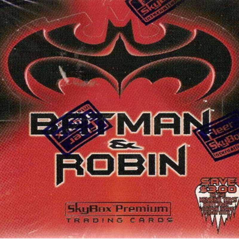 Batman and Robin Skybox Premium Trading Cards (1997) (New)