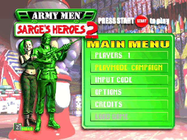 Army Men: Sarge's Heroes 2 (PlayStation 2)