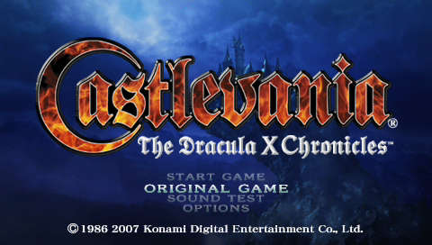 Castlevania: The Dracula X Chronicles (PSP)