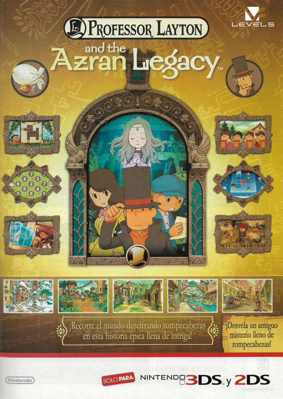 Professor Layton and the Azran Legacy (Nintendo 3DS)