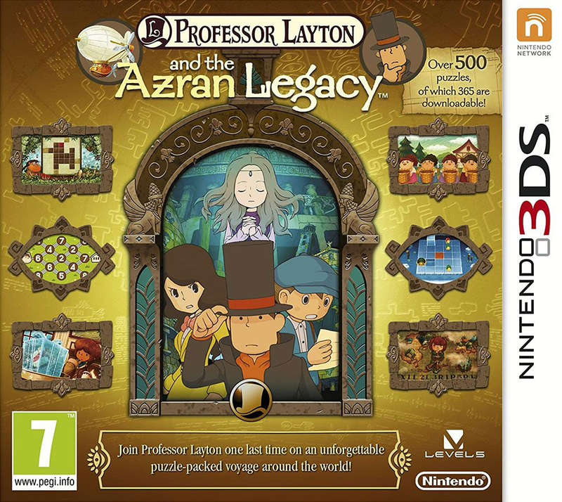 Professor Layton and the Azran Legacy (Nintendo 3DS)