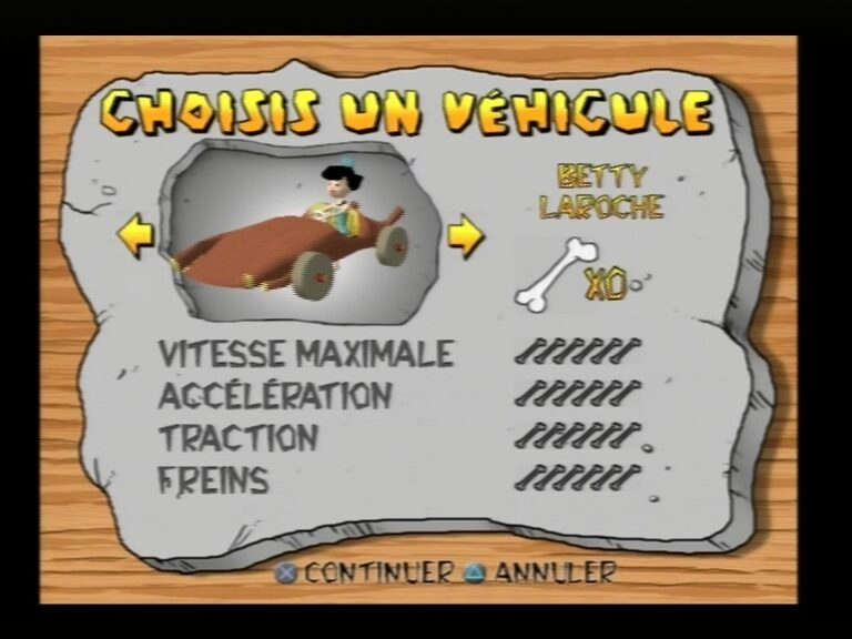 The Flintstones: Bedrock Racing (PlayStation 2)