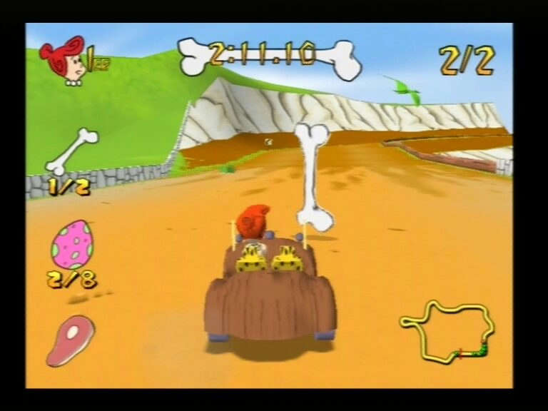 The Flintstones: Bedrock Racing (PlayStation 2)