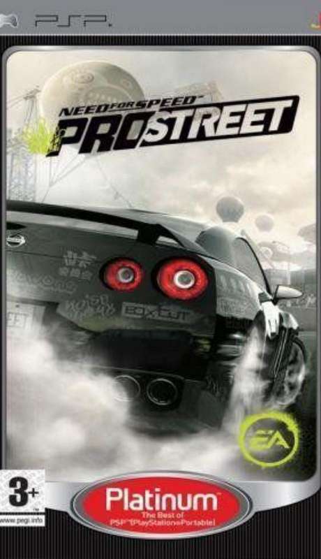 Need for Speed: ProStreet - Platinum (PSP)