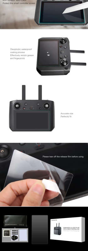 Sunnylife Tempered glass film for RC Pro/ Smart controller