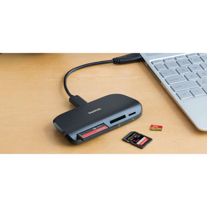 SANDISK IMAGEMATE PRO USB-C READER/WRITER (CF, SDs, micro SDs cards and USBs)