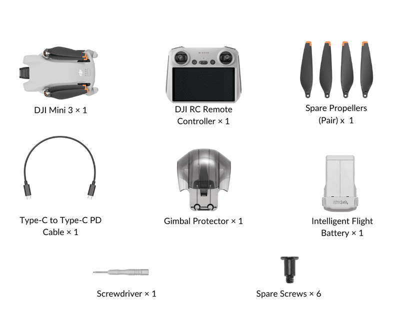 DJI MINI 3 (DJI RC) (GL)