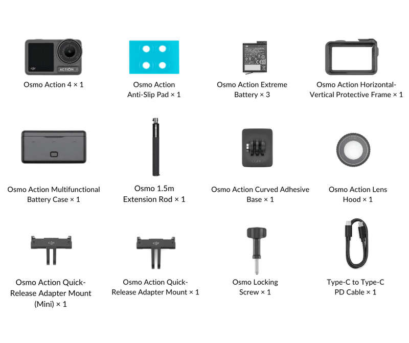 OSMO ACTION 4 ADVENTURE COMBO