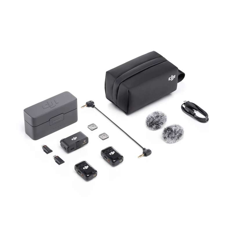 DJI MIC 2 (2TX+1RX+CHARGINGCASE)