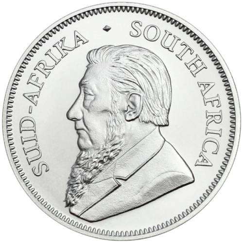 One Ounce 2023 Bullion Silver Krugerrand includes capsule
