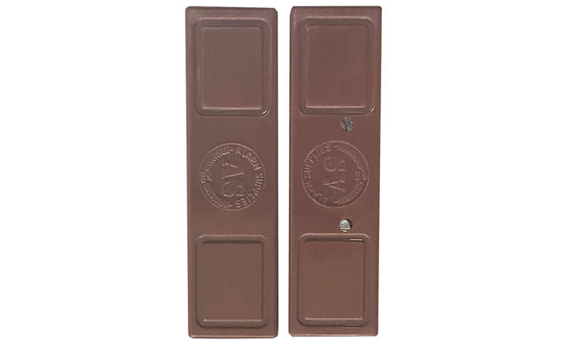 Magnetic door contact, brown