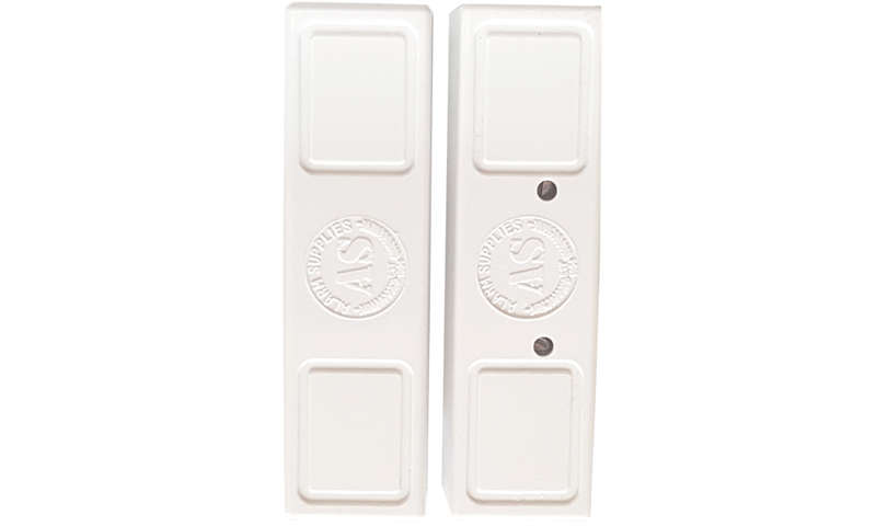 Magnetic door contact, white