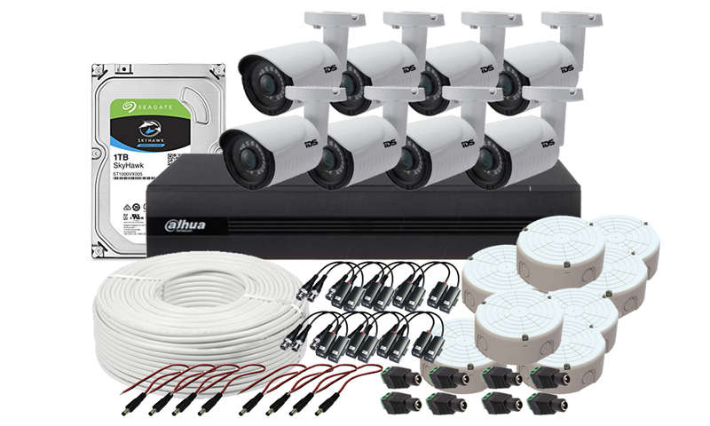 CCTV Outdoor 8 Channel Kit