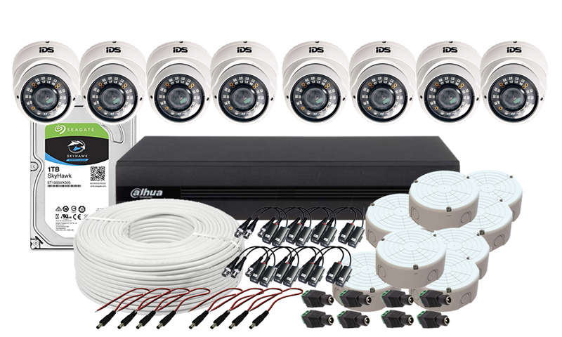 CCTV 8 Channel Indoor Kit