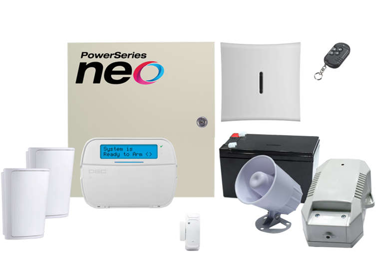 DSC NEO Wireless alarm kit