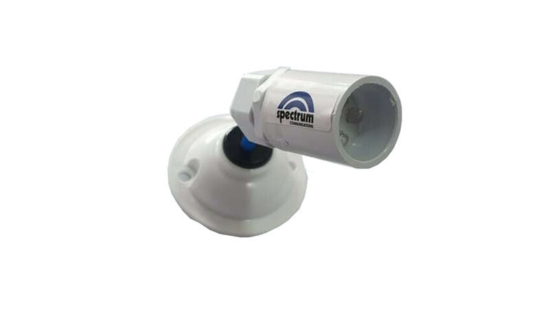 Blue status led with swivel bracket 20mm