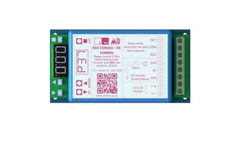 RX3 CONDO-RC THREE CHANNEL RECEIVER