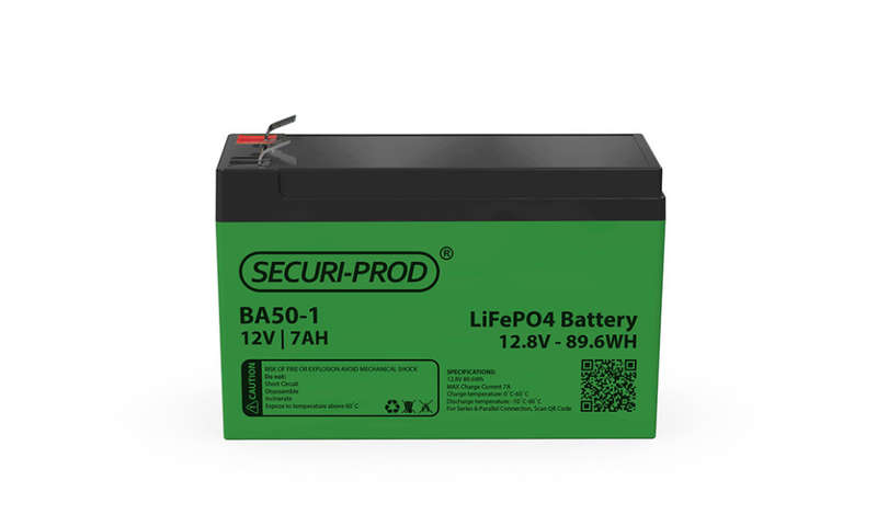 Securi-Prod Battery Lithium 12V 7AH