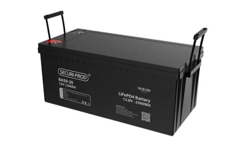 Securi-Prod  LifePo4 Battery Lithium 12.8V 200AH