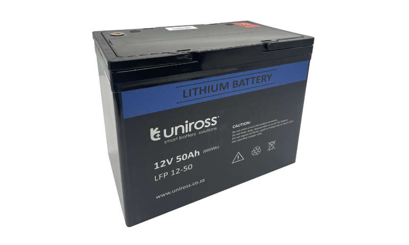 Uniross - 12v 50Ah  Lithium  Li-FEPO4 battery