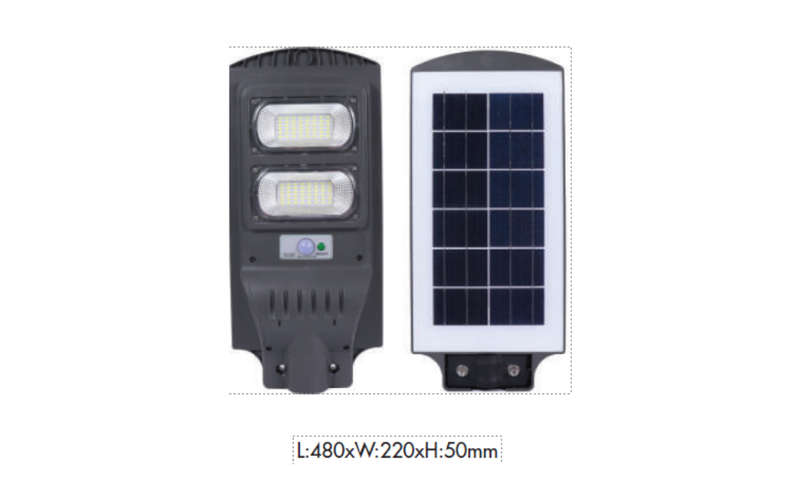 Econo: Solar Street Light  60W (Cool White)