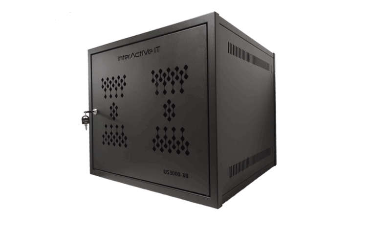 Pylon US3000B x3 Cabinet with Support Rails