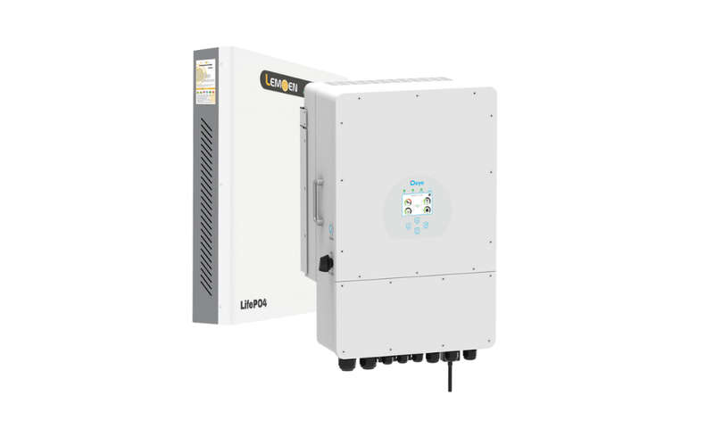 Deye 5KW hybrid invertor + Lemoen 5.12KWH lithium battery