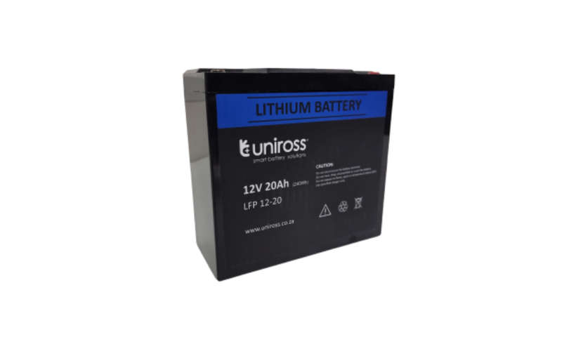 Uniross - 12v 20Ah  Lithium  Li-FEPO4 battery