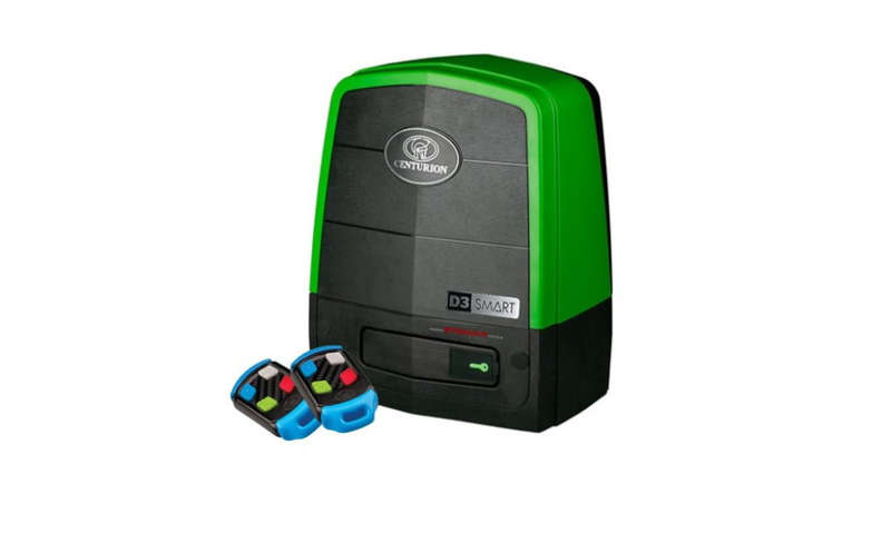 D3 SMART Sliding Gate Operator Kit incl. DX Controller, Charger, 2 X 4 Button Nova Remotes