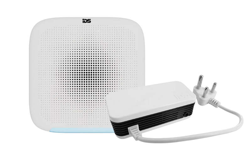 Onyyx wireless outdoor siren with power supply