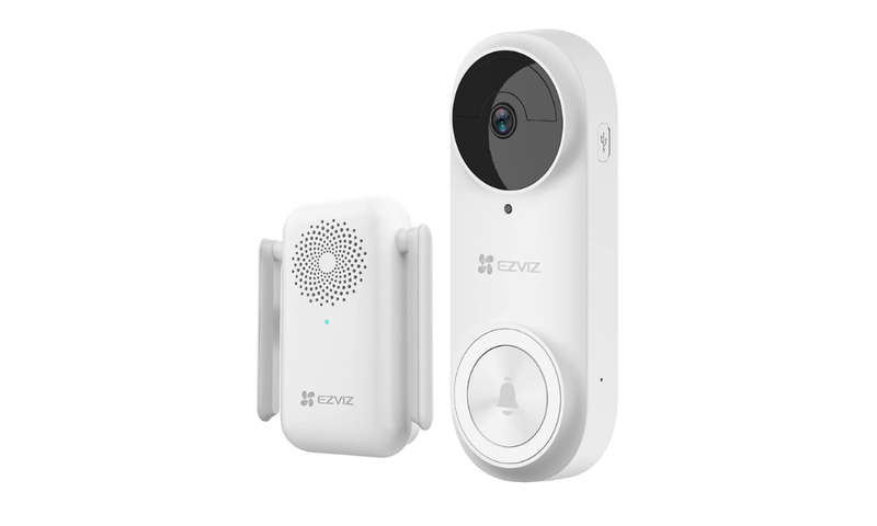 EZVIZ DB2 PRO 2K+ (5MP) Battery Powered Video Doorbell Kit