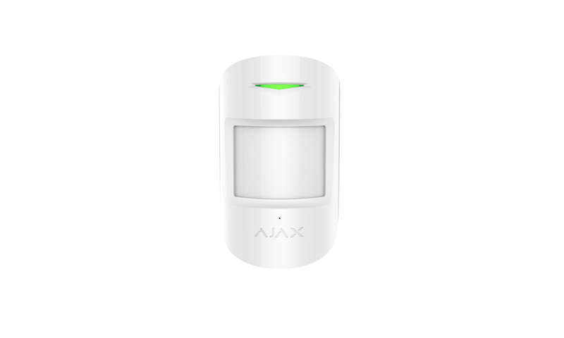 CombiProtect White - wireless motion and glass break detector with pet immunity