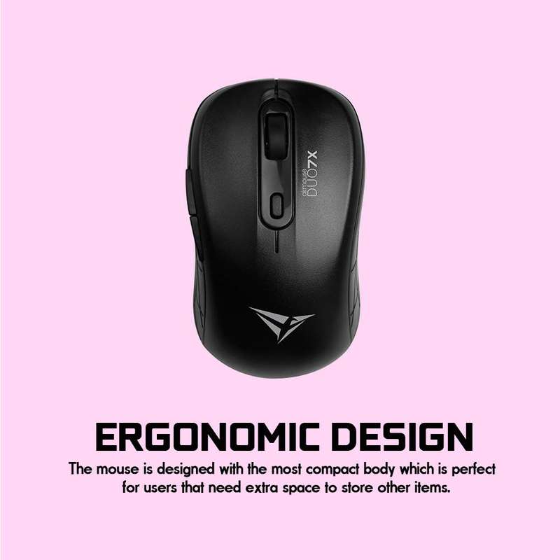 Alcatroz Airmouse Duo 7X Bluetooth and Wireless Mouse