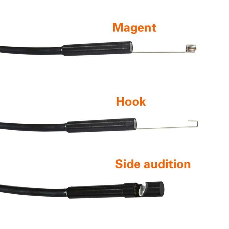 6 LED 7mm Lens IP67 USB Android Endoscope Borescope Tube Snake Camera for Android Phone and PC