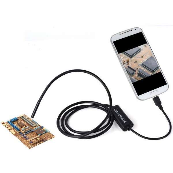 6 LED 7mm Lens IP67 USB Android Endoscope Borescope Tube Snake Camera for Android Phone and PC